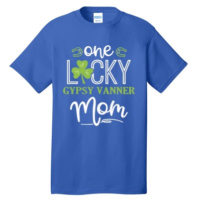 One Lucky Gypsy Vanner Horse Mom Irish Horseback Riding Gift Tall T-Shirt