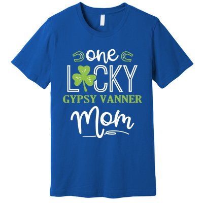 One Lucky Gypsy Vanner Horse Mom Irish Horseback Riding Gift Premium T-Shirt