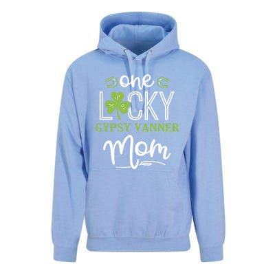 One Lucky Gypsy Vanner Horse Mom Irish Horseback Riding Gift Unisex Surf Hoodie