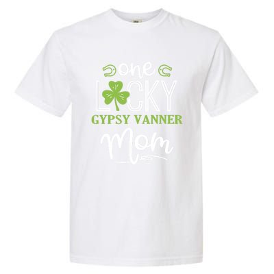 One Lucky Gypsy Vanner Horse Mom Irish Horseback Riding Gift Garment-Dyed Heavyweight T-Shirt