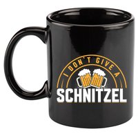 Oktoberfest LetS Get Schnitzel Faced Graphic 11oz C Handle Ceramic Mug