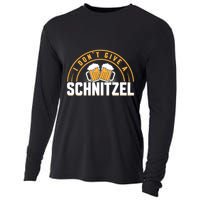 Oktoberfest LetS Get Schnitzel Faced Graphic Cooling Performance Long Sleeve Crew