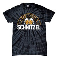 Oktoberfest LetS Get Schnitzel Faced Graphic Tie-Dye T-Shirt