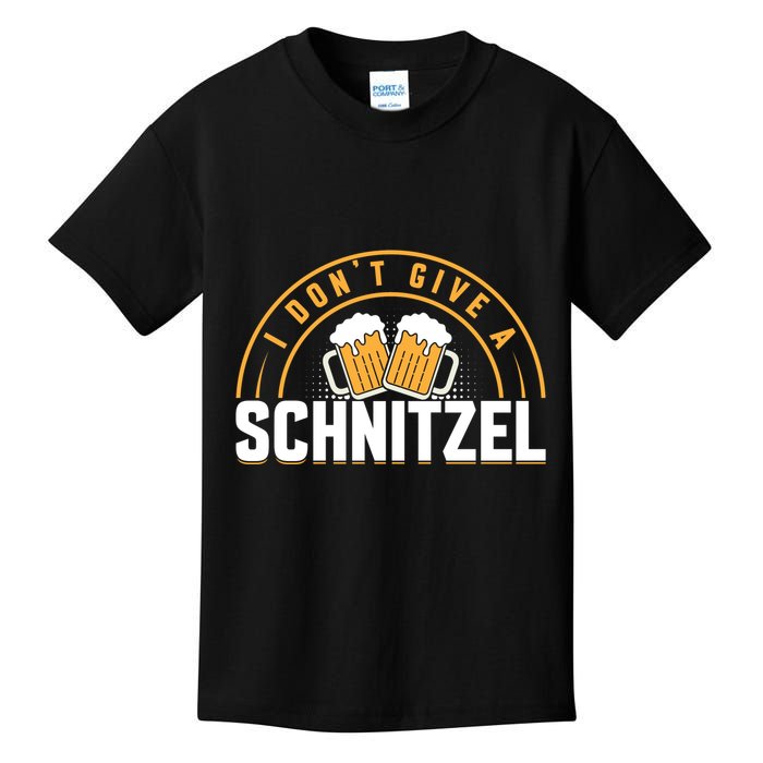 Oktoberfest LetS Get Schnitzel Faced Graphic Kids T-Shirt