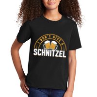 Oktoberfest LetS Get Schnitzel Faced Graphic Kids T-Shirt