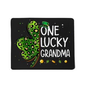 One Lucky Grandma Irish Shamrock St Patricks Day Mousepad