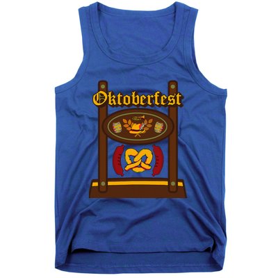 Oktoberfest Lederhosen Halloween German Tank Top