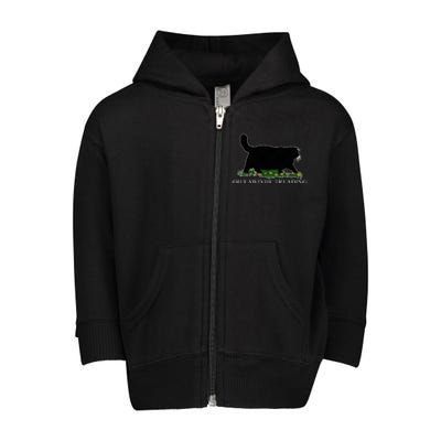 Oh Lawd He Treading Toddler Zip Fleece Hoodie