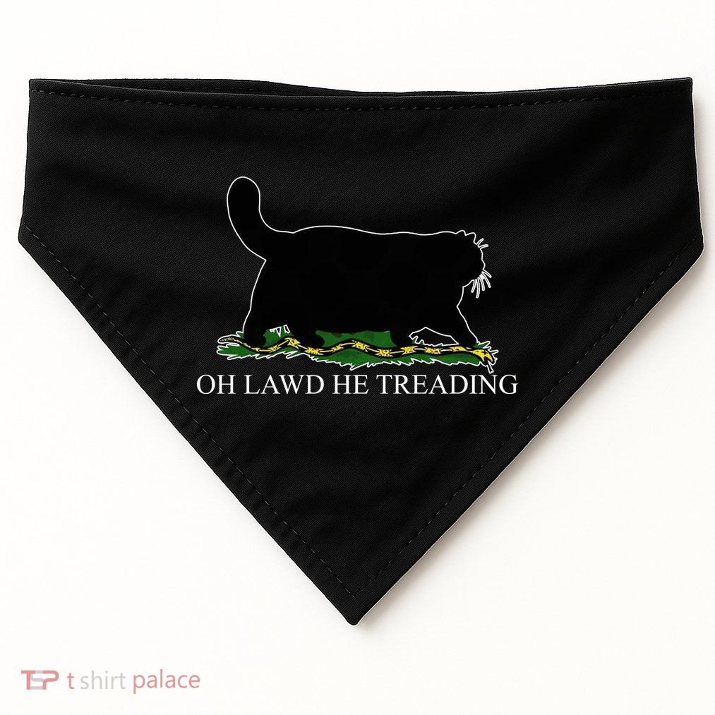 Oh Lawd He Treading USA-Made Doggie Bandana