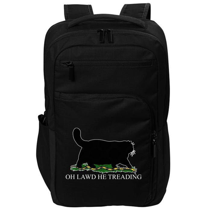 Oh Lawd He Treading Impact Tech Backpack