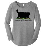 Oh Lawd He Treading Women's Perfect Tri Tunic Long Sleeve Shirt