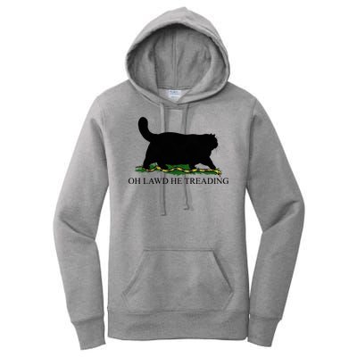 Oh Lawd He Treading Women's Pullover Hoodie