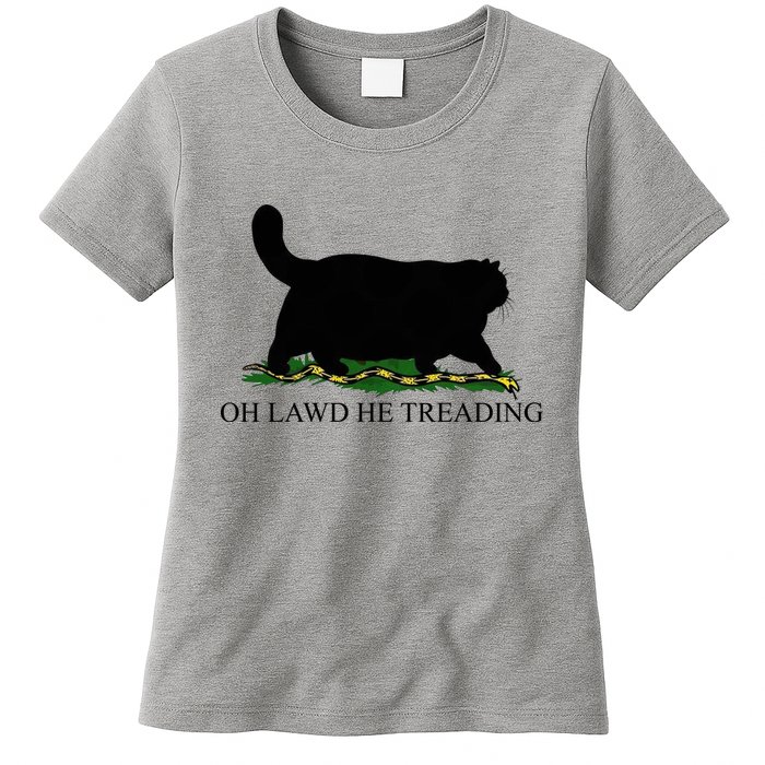 Oh Lawd He Treading Womens T-Shirt