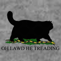 Oh Lawd He Treading Womens T-Shirt