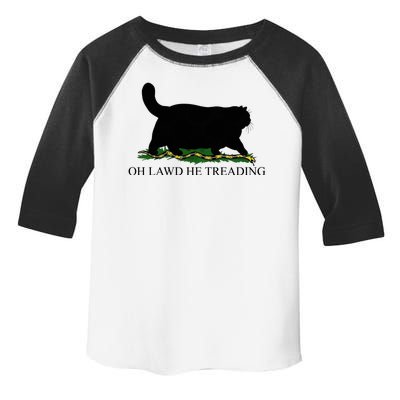 Oh Lawd He Treading Toddler Fine Jersey T-Shirt