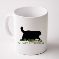Oh Lawd He Treading Funny Cat Snake Mug
