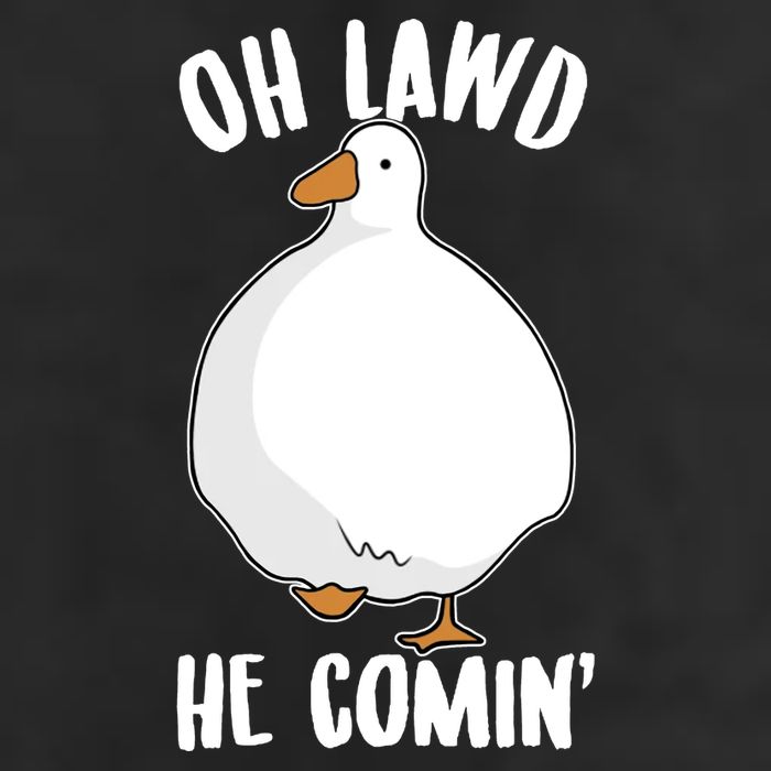 Oh Lawd He Comin Thicc Goose Meme Adult Drive Performance Visor