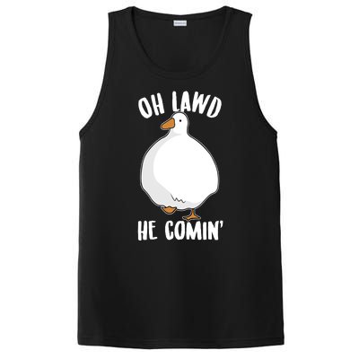 Oh Lawd He Comin Thicc Goose Meme PosiCharge Competitor Tank