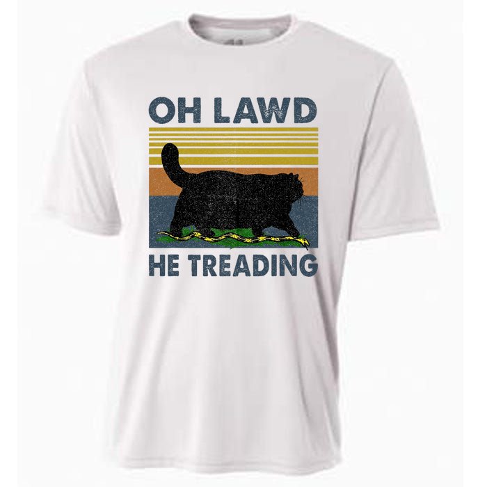 Oh Lawd He Treading Cooling Performance Crew T-Shirt