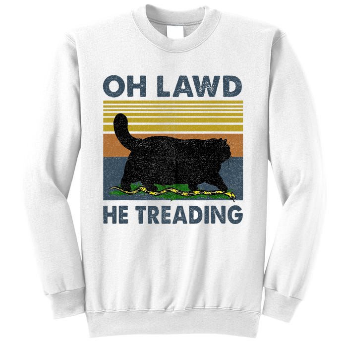 Oh Lawd He Treading Sweatshirt