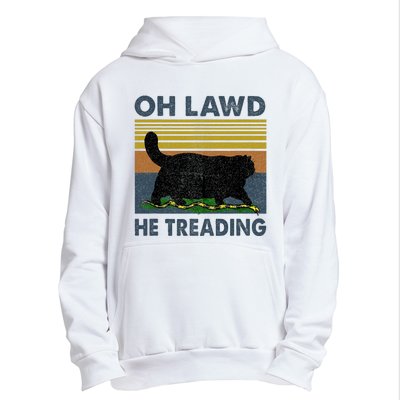 Oh Lawd He Treading Urban Pullover Hoodie