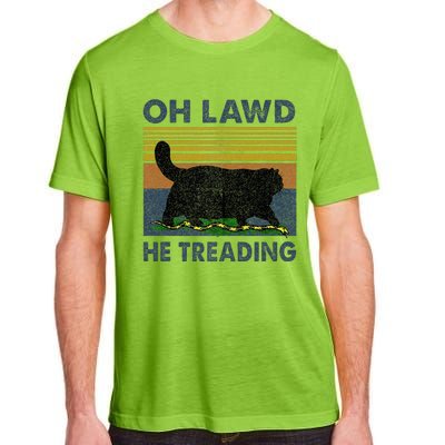 Oh Lawd He Treading Adult ChromaSoft Performance T-Shirt