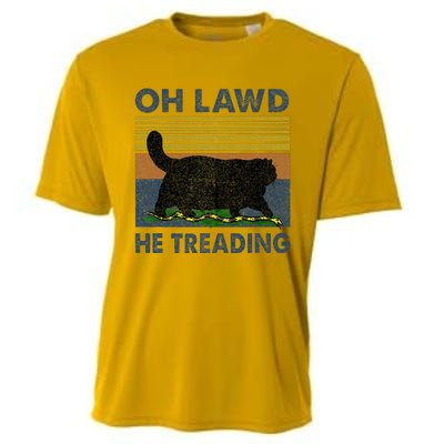 Oh Lawd He Treading Cooling Performance Crew T-Shirt