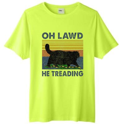 Oh Lawd He Treading Tall Fusion ChromaSoft Performance T-Shirt