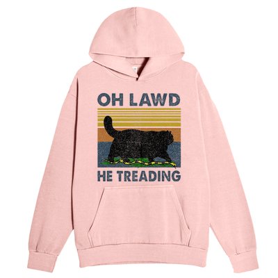 Oh Lawd He Treading Urban Pullover Hoodie