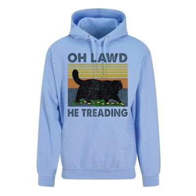 Oh Lawd He Treading Unisex Surf Hoodie