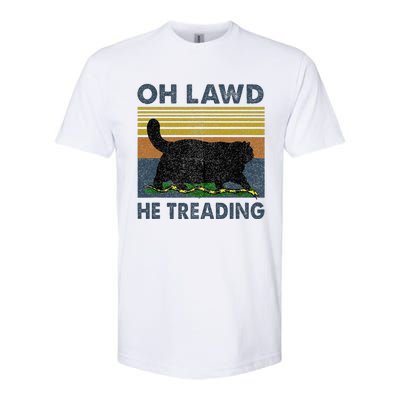 Oh Lawd He Treading Softstyle CVC T-Shirt