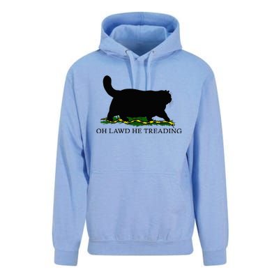 Oh Lawd He Treading Unisex Surf Hoodie