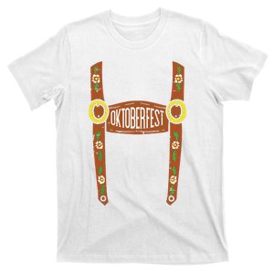 Oktoberfest Lederhosen Halloween Costume German T-Shirt