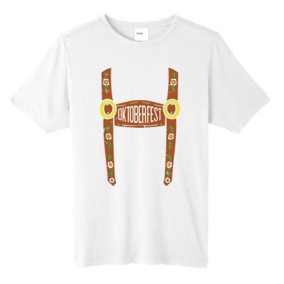 Oktoberfest Lederhosen Halloween Costume German Tall Fusion ChromaSoft Performance T-Shirt