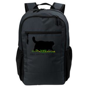 Oh Lawd He Treading Black Cat Daily Commute Backpack