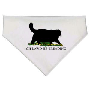 Oh Lawd He Treading Black Cat USA-Made Doggie Bandana