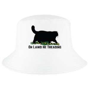 Oh Lawd He Treading Cat Ladies For Kamla Cool Comfort Performance Bucket Hat