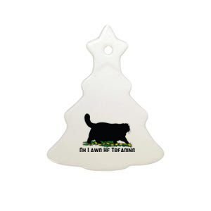 Oh Lawd He Treading Cat Ladies For Kamla Ceramic Tree Ornament