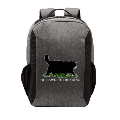Oh Lawd He Treading Funny Cat Vector Backpack