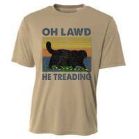 Oh Lawd He Treading Gift Cooling Performance Crew T-Shirt