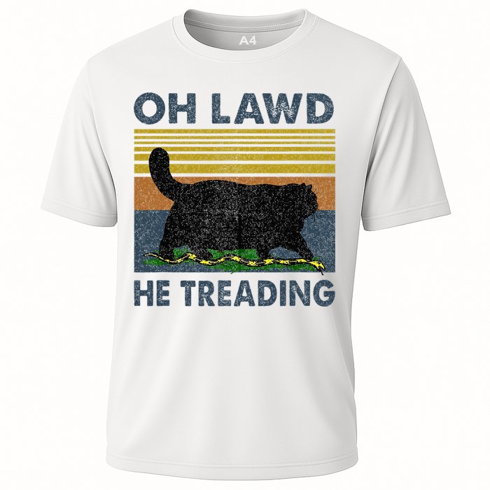 Oh Lawd He Treading Cooling Performance Crew T-Shirt