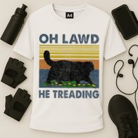 Oh Lawd He Treading Cooling Performance Crew T-Shirt
