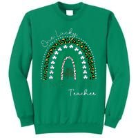 One Lucky Kindergarten Teacher St. Patrick's Day Wo's Sweatshirt