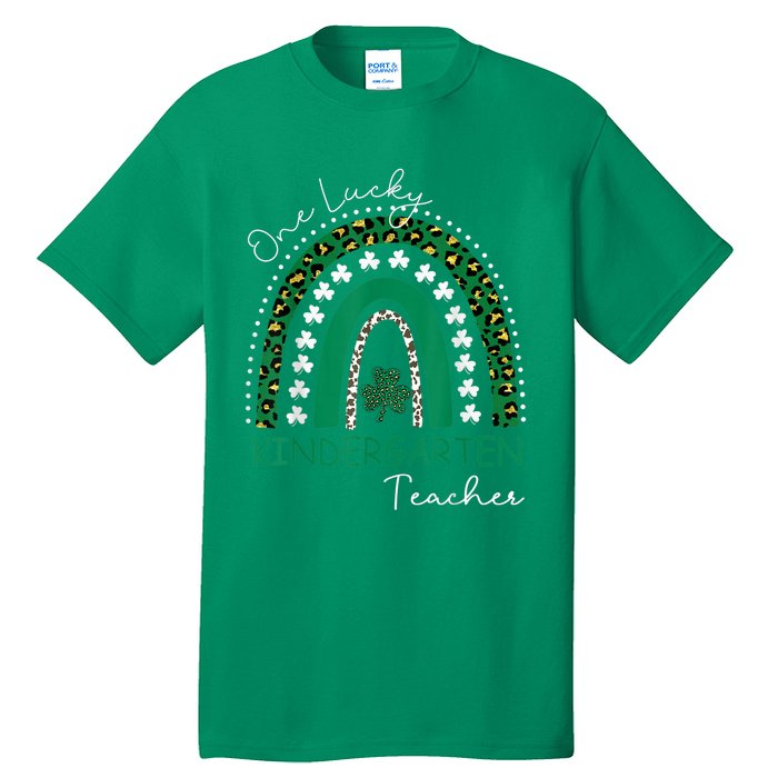 One Lucky Kindergarten Teacher St. Patrick's Day Wo's Tall T-Shirt