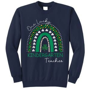 One Lucky Kindergarten Teacher St. Patrick's Day Wo's Tall Sweatshirt