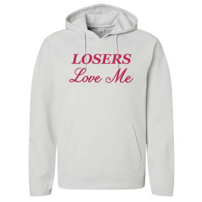 Ohkay Losers Love Me Performance Fleece Hoodie