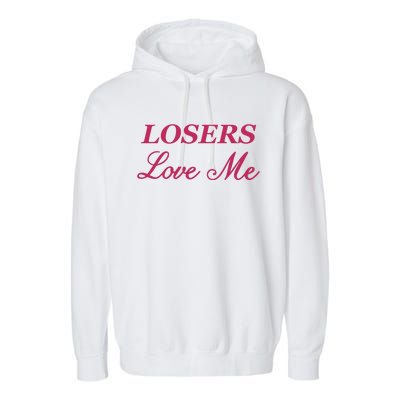 Ohkay Losers Love Me Garment-Dyed Fleece Hoodie