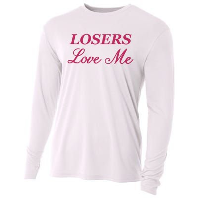 Ohkay Losers Love Me Cooling Performance Long Sleeve Crew