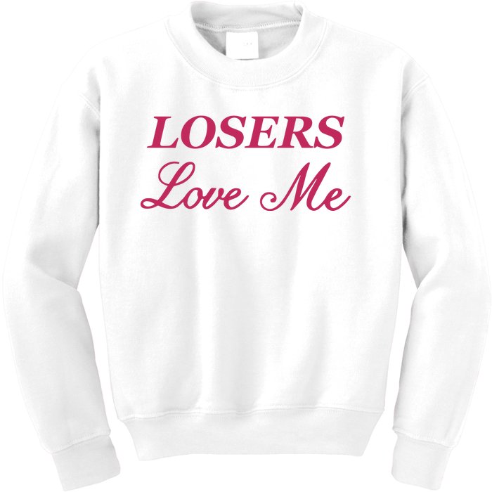 Ohkay Losers Love Me Kids Sweatshirt