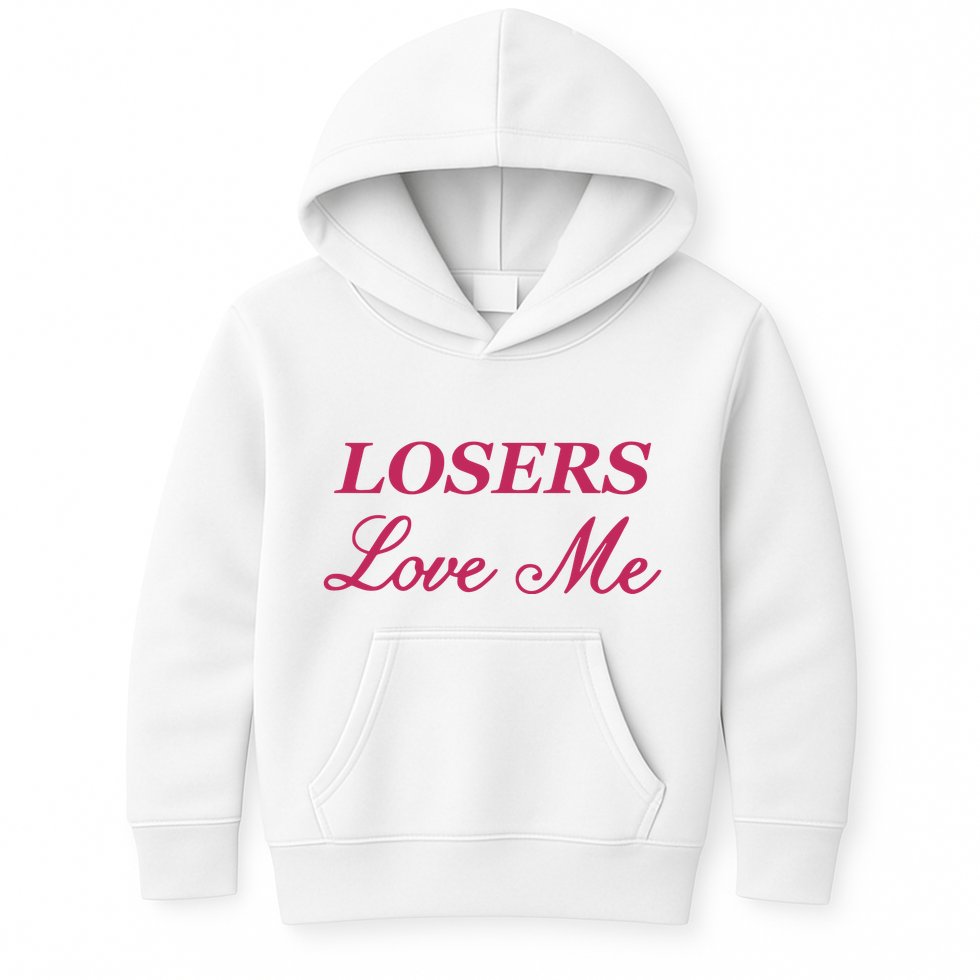 Ohkay Losers Love Me Kids Hoodie